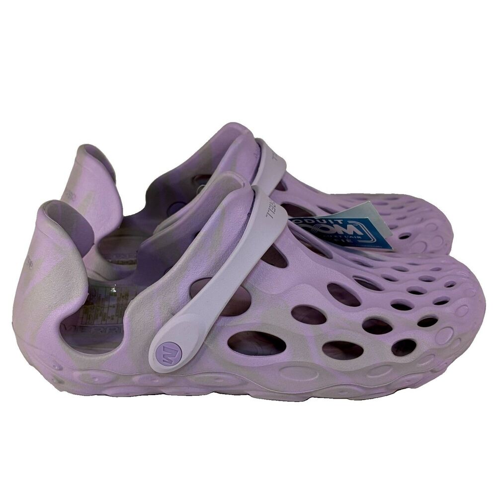 NWT MERRELL HYDRO MOC  Slip On Clog Purple Camo Size 10